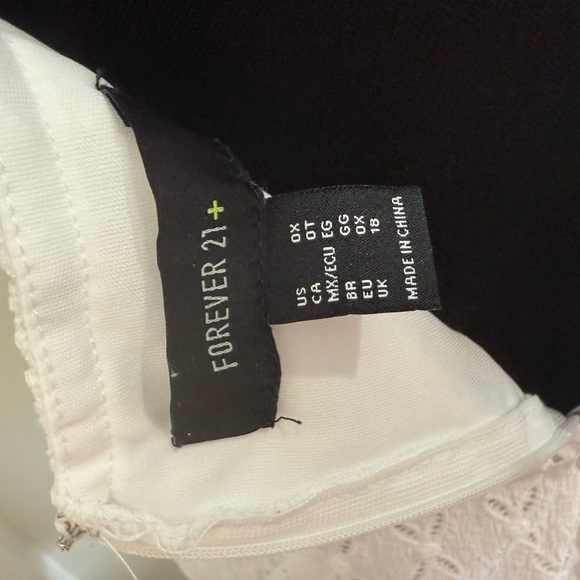 Forever 21 White Spaghetti Strap Mini Dress - Picture 2 of 6